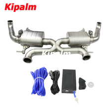 Load image into Gallery viewer, 1 Set Audi R8 V10 5.2T 2007-2014 Full Exhaust System Performance Cat-back