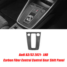 Load image into Gallery viewer, Car Carbon Fiber Interior Stickers for Audi A3 S3 2021-2022 LHD Decoration Frame Cover