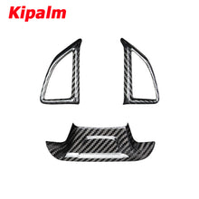 Load image into Gallery viewer, Dry Carbon Fiber Steering Wheel Button Decoration Cover Frame Sticker for Chevrolet Camaro 2016-2019
