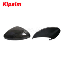 Load image into Gallery viewer, 1 Pair Stick on Type Carbon Fiber Rearview Mirror Cover Caps for Porsche 718 Cayman Boxster 2017-