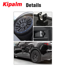Load image into Gallery viewer, 4PCS Tesla Model Y 2023 Symmetrical Full Coverage Sport 19 Inch Wheel Cover Cap Replacement Vehicle Hubcaps Accessories