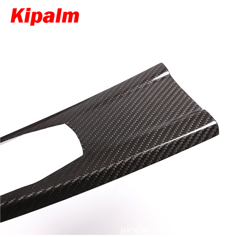 Hard Carbon Fiber Multimedia Control Panel Cover for BMW F30 F34 F35 F32 F33 F36 2013-2019 LHD