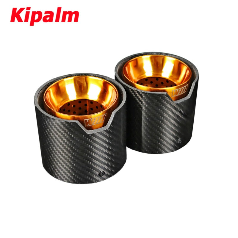 Glossy Carbon Fiber Exhaut Tip for BMW M3 G80 M4 G82 G83