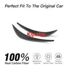 Load image into Gallery viewer, Original Fitment 3M Tape Carbon Fiber Front Bumper Fins Canard For Audi R8 V8 V10