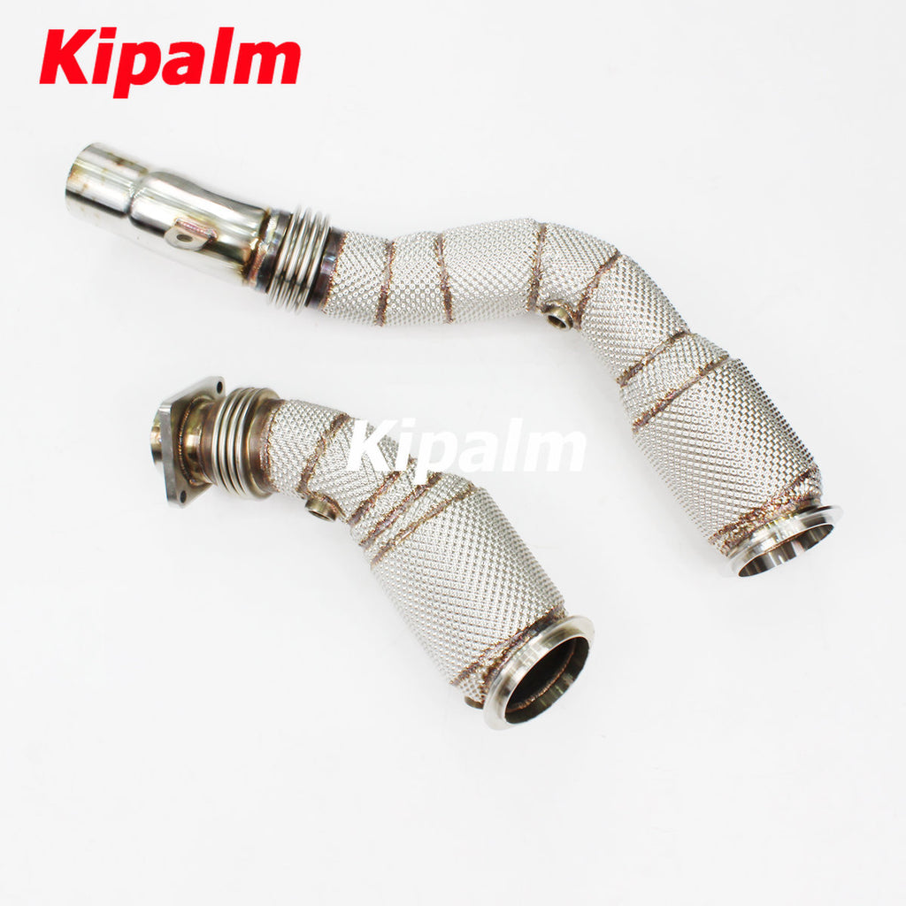 1PC 304 Stainless Steel Downpipe Performance BMW M3/M4 3.0T F80/F82 Exhaust System