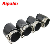 Load image into Gallery viewer, 4pcs M Performance Matte Carbon Fiber Exhaust Muffler Tips for BMW M3 M4 F80 F82 F83 F87 F10 F12 F13 F06 M6