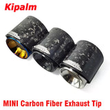 MINI Cooper Exhaust Tips JCW Forged Carbon Fiber Muffler Pipe for R55 R56 R56 Cooper S R57 F54 F55 F56 F57