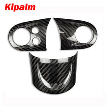 Load image into Gallery viewer, Carbon Fiber Interior Trim Car Steering Wheel Button Cover Sticker for Mini Cooper R55 R56 R57