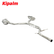 Load image into Gallery viewer, 304 Stainless Steel Full Exhaust System Cat-back Fit for Audi A6 A7 C8 2.0T 3.0T 2018-2020