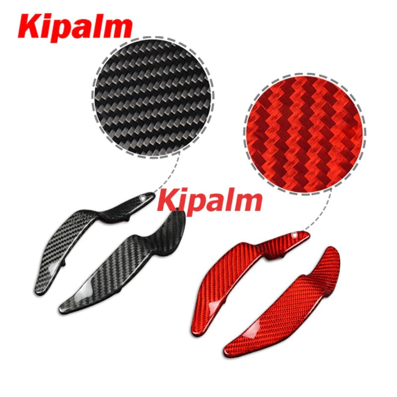 Carbon Fiber Steering Wheel Gear Shift Paddle Cover for MINI R56 R57 R58 R59 R60 R61