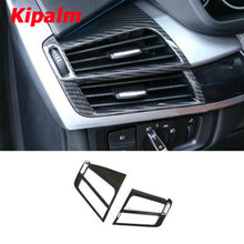 Load image into Gallery viewer, Car Modification Accessories Stickers Carbon Fiber Air Vent Outlet Frame for BMW X5 X6 2014-2018