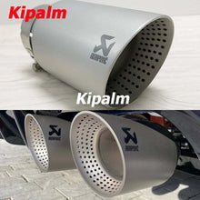 Load image into Gallery viewer, 1PC 304 Stainless Steel Car Muffler Tip Exhaust Pipe System for VW Golf 6 Golf 7 Golf R GTI Tiguan Muffler Cutter