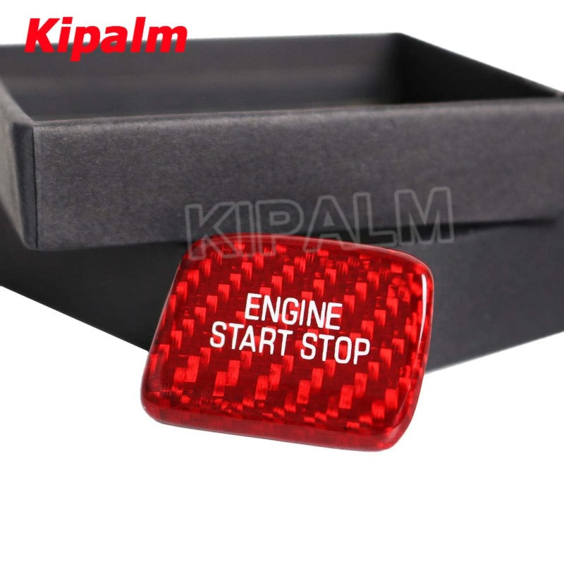 1 Piece Camaro 2016-2019 Carbon Fiber Car Ignition Device Button Engine Start Stop Switch Sticker
