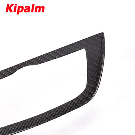 Interior Carbon Fiber For BMW G30 Headlight Switch Frame Accessories Headlamp Switch Trim