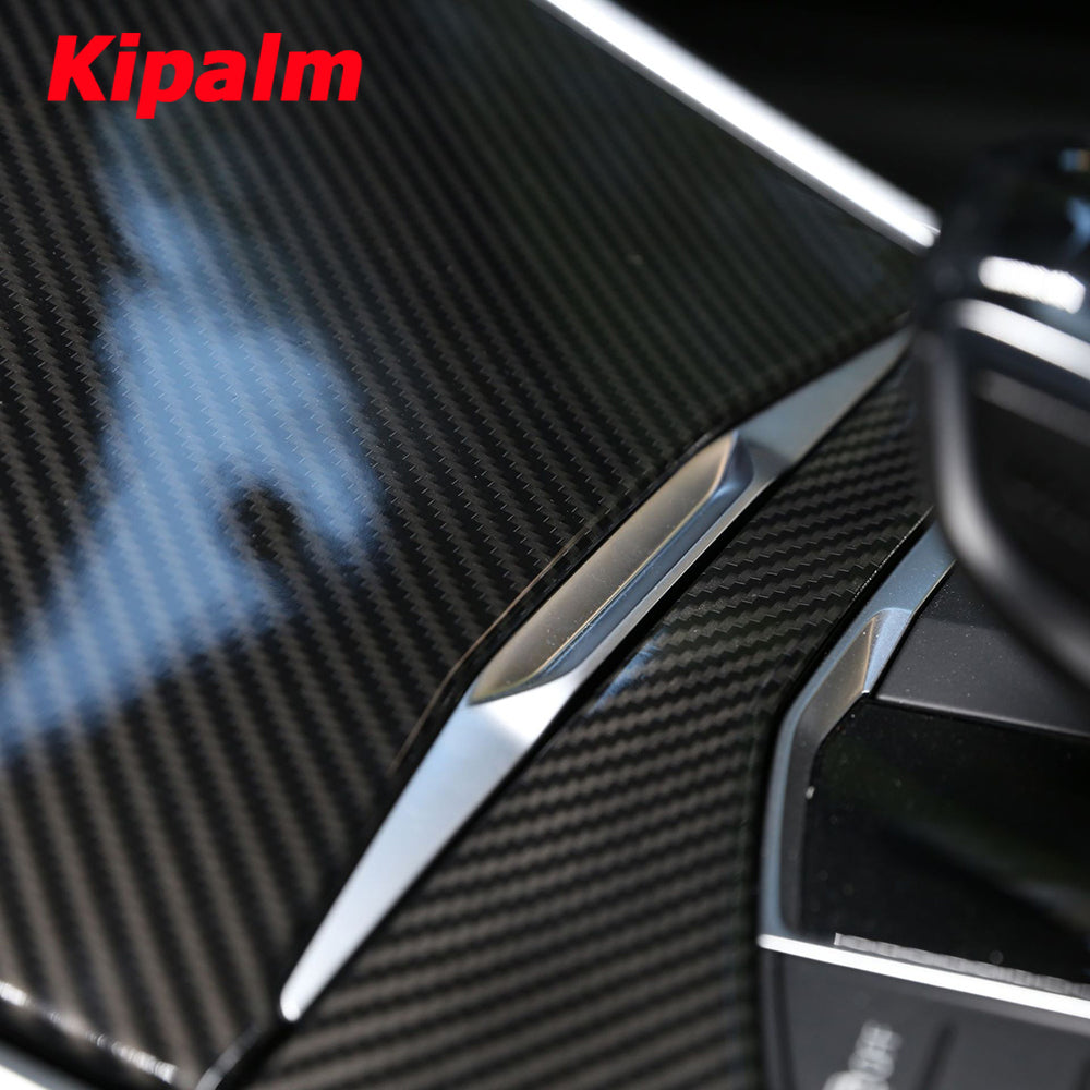 Real Carbon Fiber Interior Accessories Body Kit Gear Shift Panel for For BMW 3 Series 4 Series