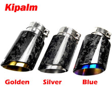 Load image into Gallery viewer, Carmon Forged Carbon Fiber Exhaust Pipe Muffler Tip for Camry Corolla Yaris Hilux Vios Rush Innova Fortuner Avanza