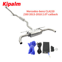 Load image into Gallery viewer, Mercedes-benz Muffler CLA220 260 2013-2018 2.0T with Valve Exhaust Catback