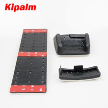 Load image into Gallery viewer, No Drill Aluminum Car Foot Rest Pedal Pads Cover With Rest Pedals Fit Gas Brake Rest Pedal For Audi A4 A5 A6 Q5 AT LHD