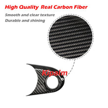 Load image into Gallery viewer, 3PCS for Mini F Series Clubman F54 F55 F56 Cabrio F57 Countryman F60 Carbon Fiber Steering Wheel Button Cover Kit