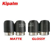 Load image into Gallery viewer, 4pcs M Performance Carbon Fiber Exhaust Muffler Tips for BMW M3 M4 F80 F82 F83