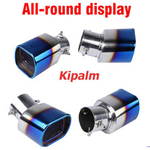 Load image into Gallery viewer, Universal Polished Stainless Steel Rectangular Exhaust Muffler Nozzle for Audi Benz VW BMW