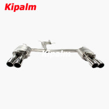 Load image into Gallery viewer, 304 Stainless Steel Full Exhaust System Cat-back Fit for Audi A4L B8 2.0T 2009-2015