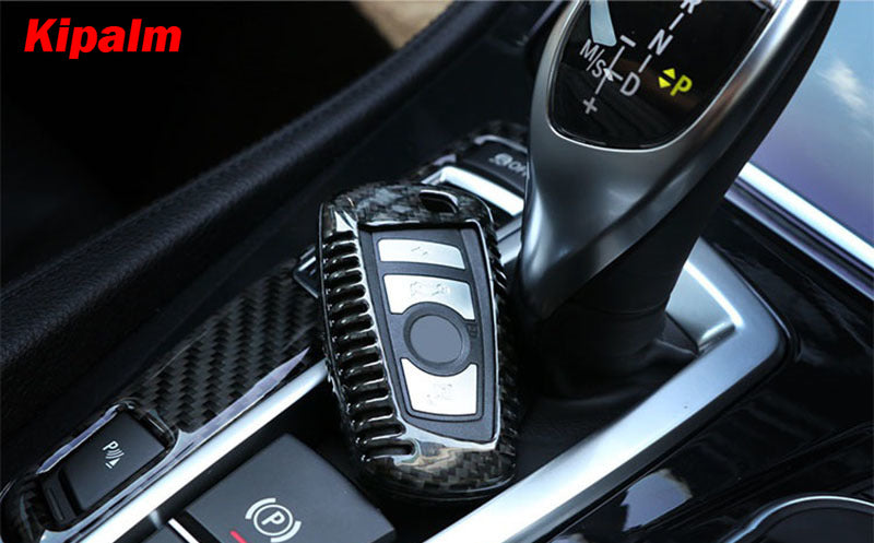 Dry Carbon Fiber Key Case Cover for BMW 1 2 3 4 5 6 7 X3 X4 Series F20 F22 F30 F82 F10 F12 F02 F25 F26