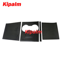 Load image into Gallery viewer, Real Hard Carbon Fiber Center Console Cover Trim Sticker for Tesla Model 3 Interior Modification 2017-2020