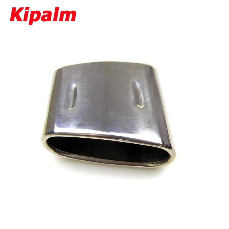Kipalm Stainless Steel Exhaust Tip Pipe Muffler Car Styling Exhaust System Tip Modified Car Tail For BMW 3 Series 318 2005-2012