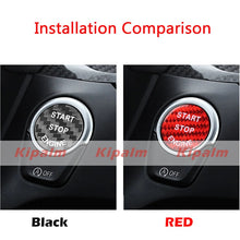Load image into Gallery viewer, Carbon Fiber Sticker Engine Start Stop Button Decoration Cover for BMW F20 F30 G30