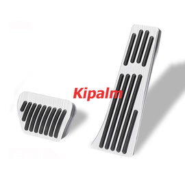 No Drill Gas Brake Pedal For BMW NEW 3 Series G20  Auto Aluminum gas accelerator  brake and foot rest pedals LHD AT With M logo