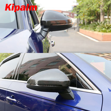 Load image into Gallery viewer, Replacement Carbon Fiber Rearview Mirror Cover Cap For AUDI A4 RS4 B9 2017-2021