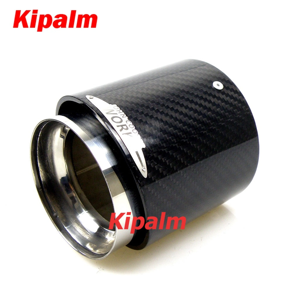 Carbon Fiber Mini Exhaust Tip Muffler Tips Fit for Mini Cooper R55 R56 R57 R58 R59 R60 R61 F54 F55 F56 F57 F60 Mini Muffler Tip