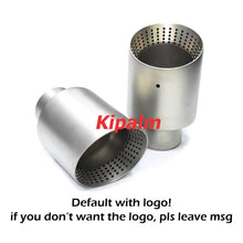 Load image into Gallery viewer, 1PC 304 Stainless Steel Car Muffler Tip Exhaust Pipe System for VW Golf 6 Golf 7 Golf R GTI Tiguan Muffler Cutter