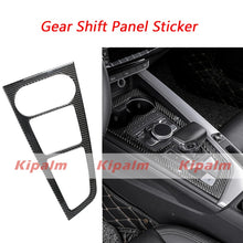 Load image into Gallery viewer, Car Carbon Fiber Gear Side Frame Gear Panel Decorative Sticker for Audi A4 A5