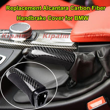 Load image into Gallery viewer, Universal Replacement Alcantara Carbon Fiber Gear Handbrake Cover for BMW