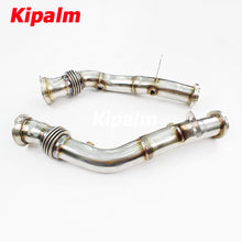 Load image into Gallery viewer, 1PC 304 Stainless Steel Downpipe for Mercedes-benz C43 W205 AMG 3.0T 2018-2020