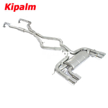 Load image into Gallery viewer, M Performance Cat-back Fit for BMW X6M 4.4T 2015 with Valve and Controller Exhaust System