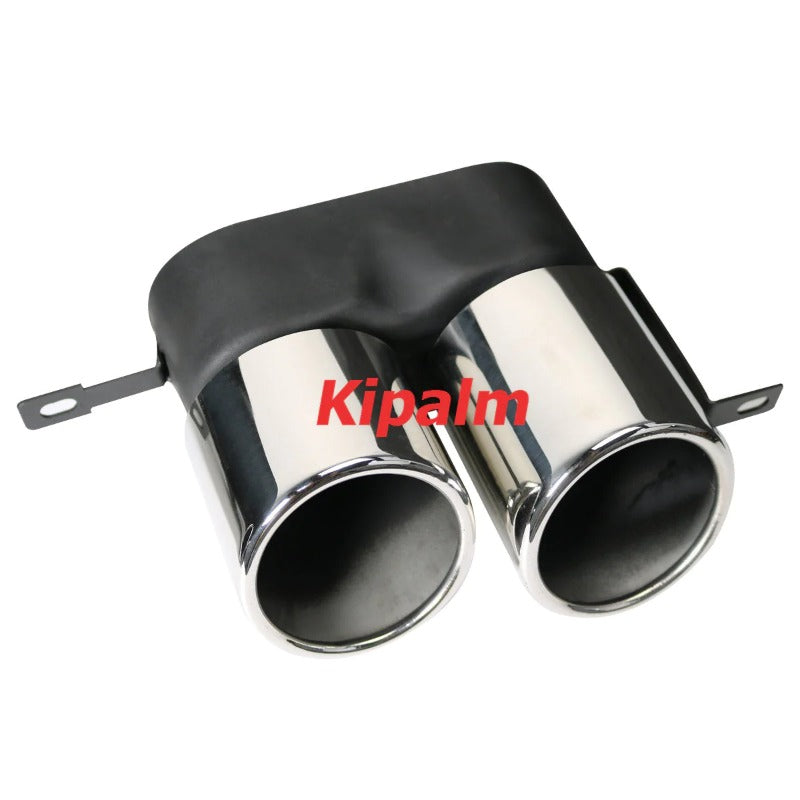 1 Pair Dual Out Stainless Steel Exhaust Pipe for BMW 3 Series G20 G22 G28 2017-2022 Rear Muffler Tip