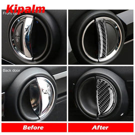 Carmon For Mini Cooper F54 F55 F56 Door Handle Cover Sticker for Mini Cooper Accessories
