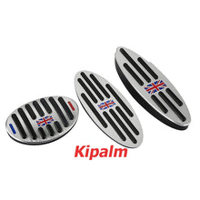 Load image into Gallery viewer, 1set Aluminum AT Footrest Gas Brake Pedal Cover for BMW Mini Cooper JCW R50 R55 R56 R60 R61 F54 F55 F56 F60 Mini Accessories