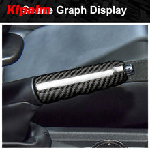Load image into Gallery viewer, Hard Carbon Fiber Hand Brake Grip Covers Trim for Mini Cooper F55 Hardtop F57 F56 Hatchback
