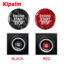 Load image into Gallery viewer, 1 piece Carbon Fiber Car Engine Start Stop Button Sticker Cover Trim For Dodge Challenger SRT Accessories 2015-2020