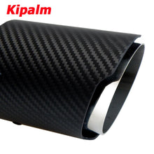 Load image into Gallery viewer, Car Universal Matte Carbon Fiber Exhaust Tip Akrapovic Exhaust Pipe Car Exhaust Muffler Tip End Pipe without logo