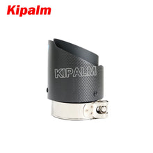 Load image into Gallery viewer, 4pcs M Performance Matte Carbon Fiber Exhaust Muffler Tips for BMW M3 M4 F80 F82 F83 F87 F10 F12 F13 F06 M6
