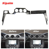Kipalm Ford Mustang 2015 2016 2017 2018 2019 Carbon Fiber Car Dashboard Instrument Panel Sticker Interior Trim