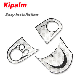 Carbon Fiber Interior Trim Car Steering Wheel Button Cover Sticker for Mini Cooper R55 R56 R57