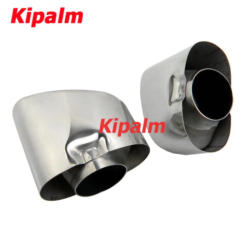 304 Stainless Steel Exhaust Muffler Tips for BMW X5 E70 2007-2016