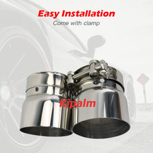 Load image into Gallery viewer, 1PC Chrome M3 M4 F82 F83 Exhaust Tips 304 Stainless Steel Muffler Pipe for BMW F87 M2 F80