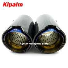 Load image into Gallery viewer, 1PC Carbon Fiber 150mm Length Exhaust Tips M Performance Muffler Pipe M2 M3 M4 M5 M6